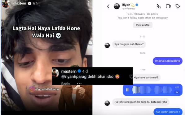 [Watch] Riyan Parag Involved In Another Sara-Ananya Scandal But With YouTuber Maxtern